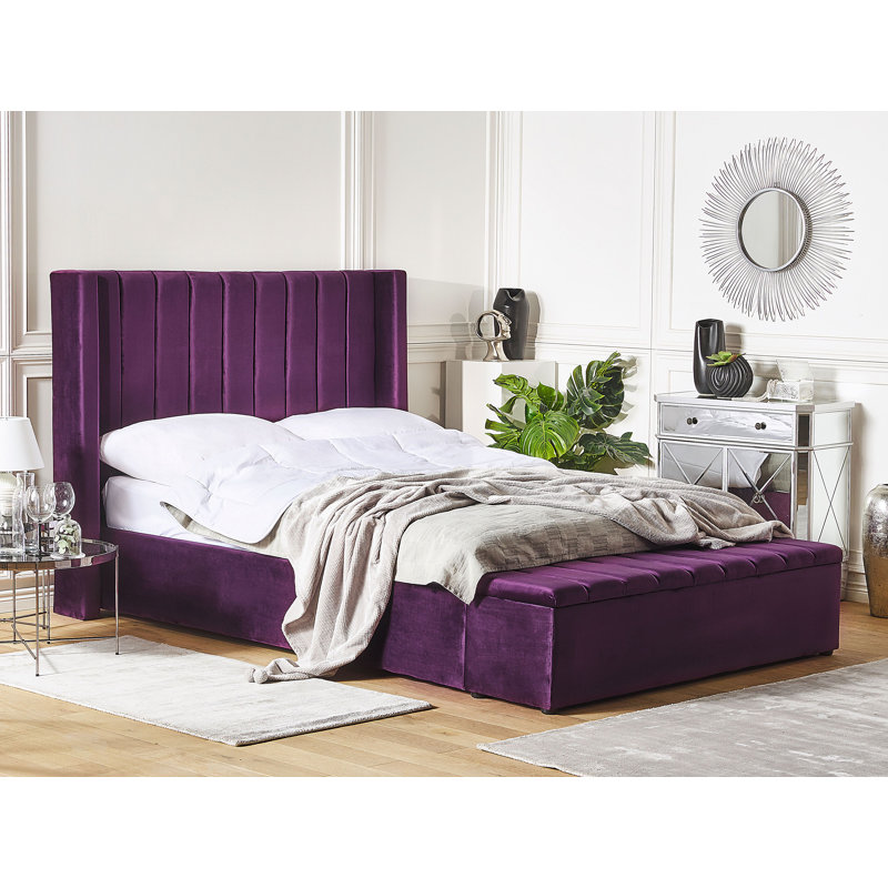 Canora Grey Baggs European Kingsize 160 X 200cm Upholstered Bed Frame Wayfair Co Uk Dimensions of a king size air mattress are 76×80 inches, with the height ranging from 5 to 25 inches.