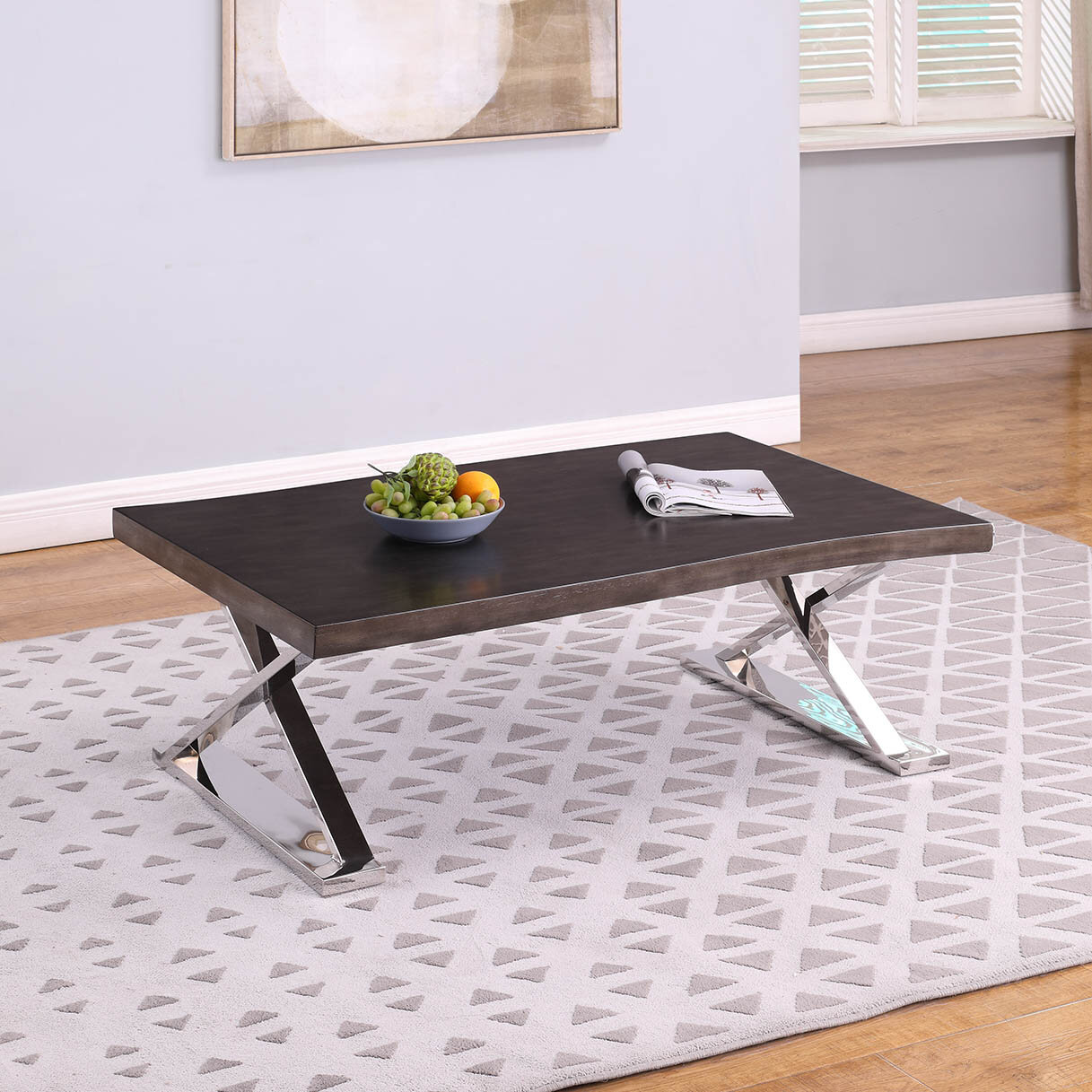 Latitude Run Curt Sled Coffee Table Wayfair