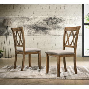 Leonila Upholstered Dining Chair (Set Of 2) by Gracie Oaks Purchase