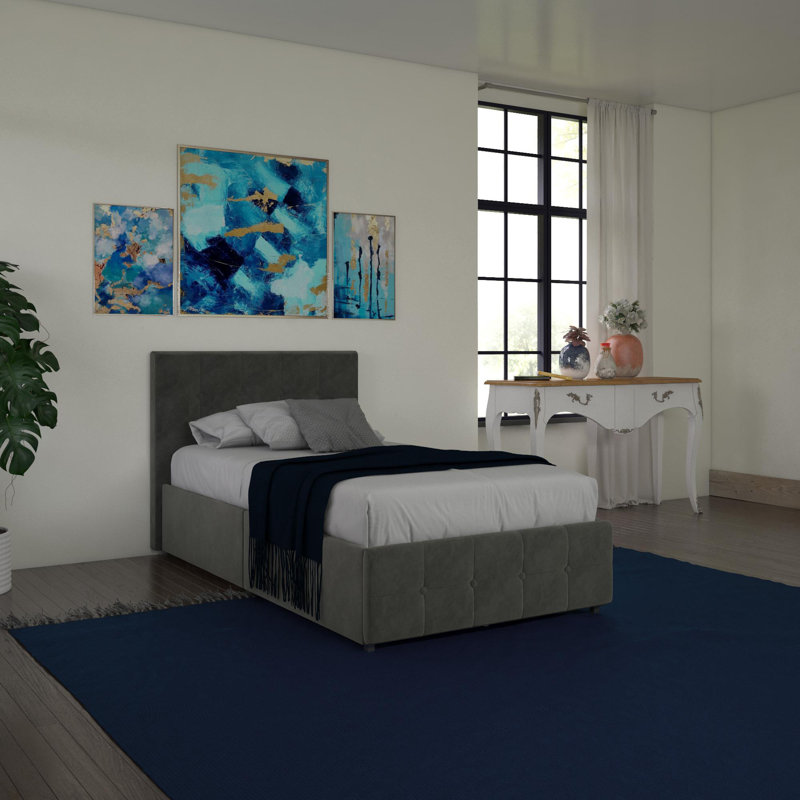 Shop wayfair for a zillion things home across all styles and budgets. houchins tufted upholstered storage platform bed