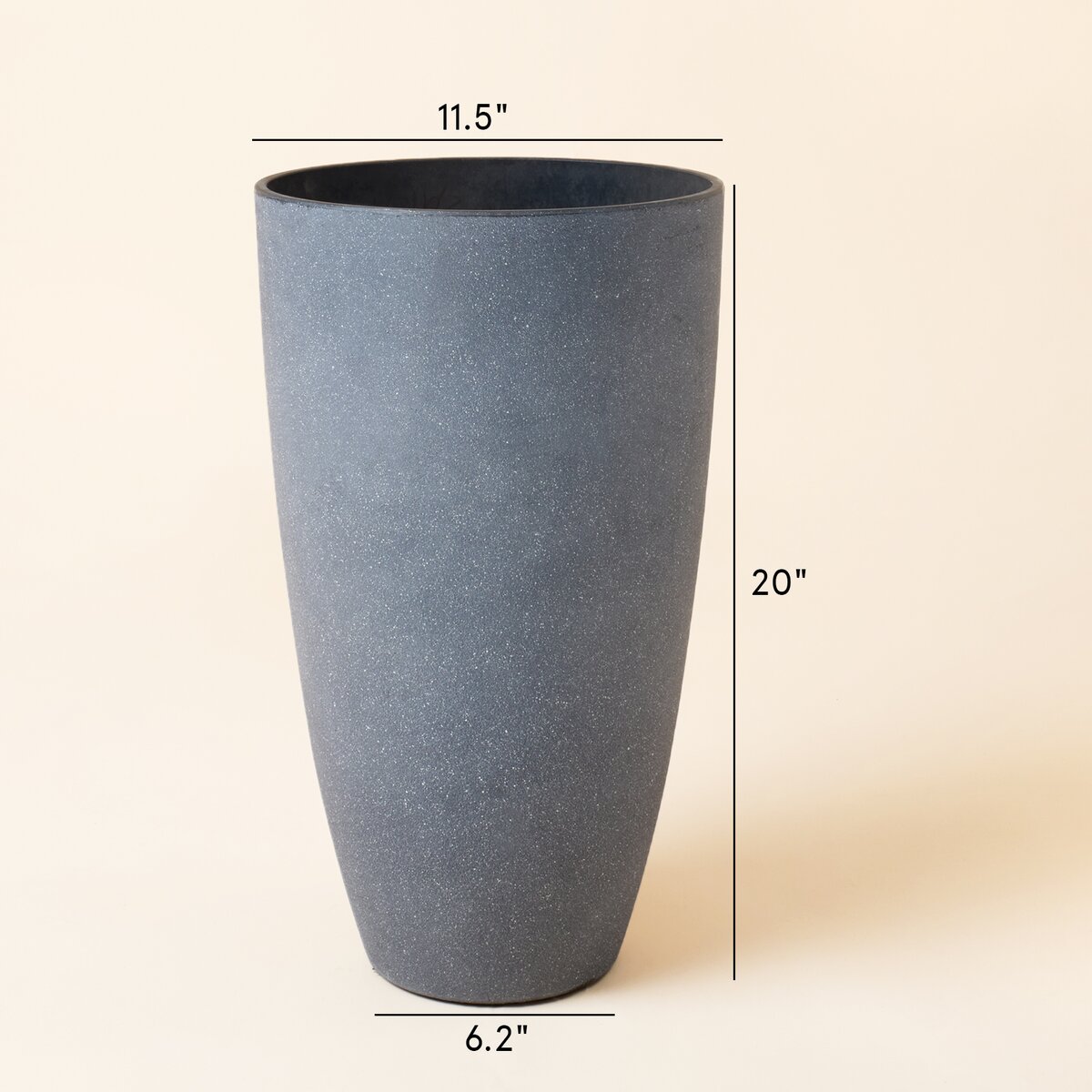 Latitude Run® 2-Piece Plastic Pot Planter Set & Reviews | Wayfair