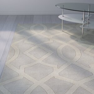 Brooks Hand-Tufted Ivory/Gray Area Rug