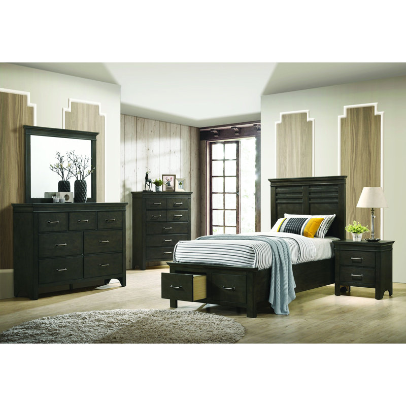 Winston Porter Cavedon Platform Configurable Bedroom Set ...