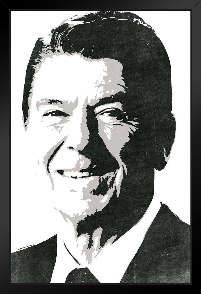Poster Foundry President Ronald Reagan Pop Art Portrait Republican ...