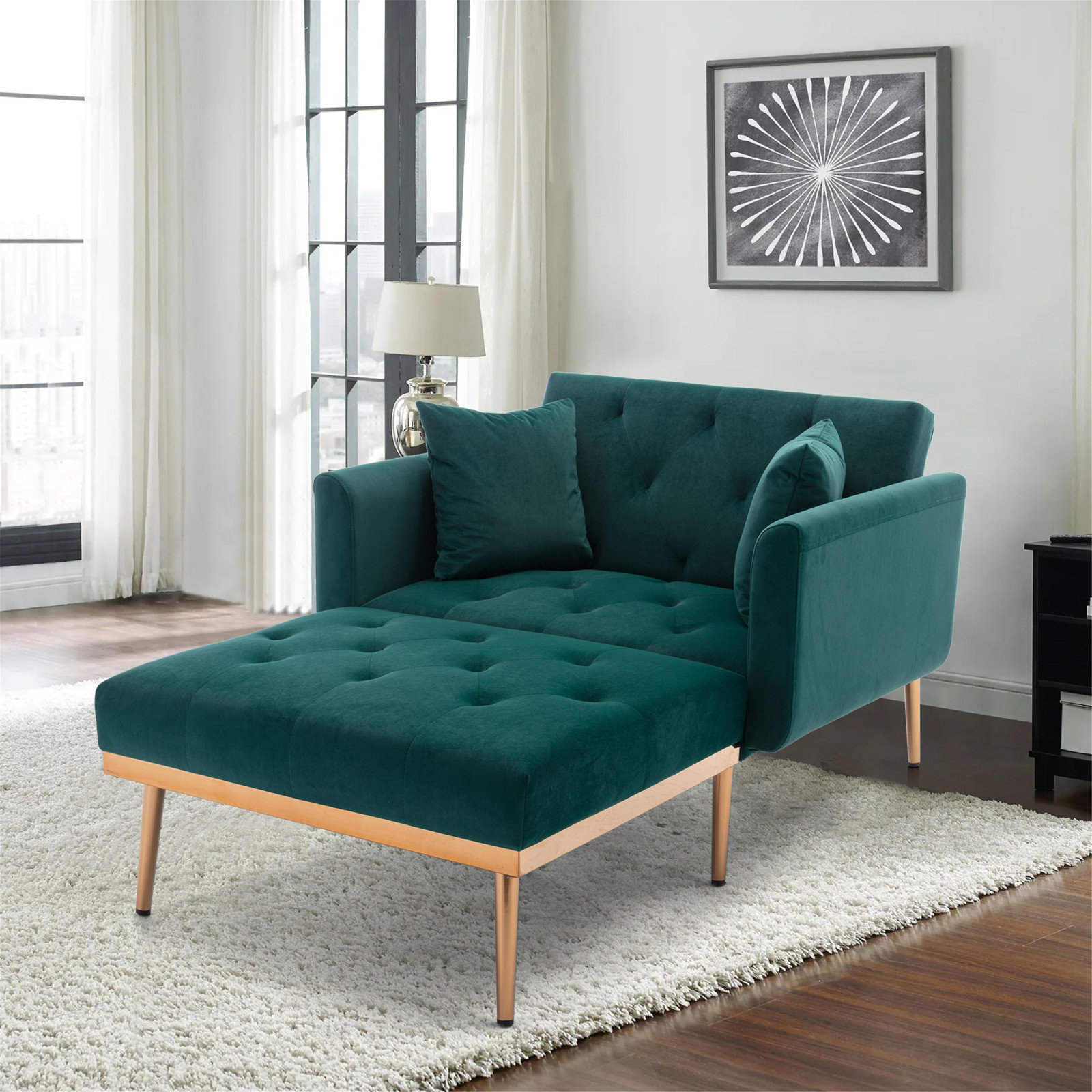 chaise accent chair
