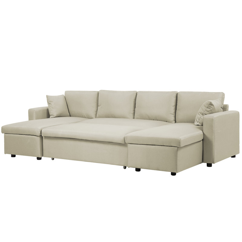 Zipcode Design Wobner Sleeper Corner Sofa Bed Wayfair Co Uk