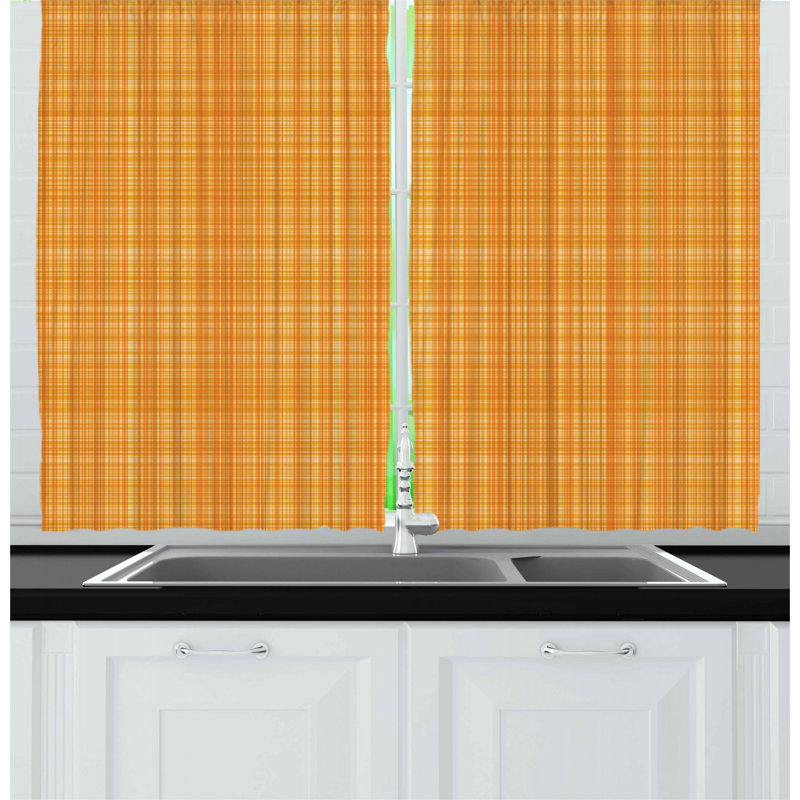 East Urban Home Kitchen Curtains Kitchen Curtain Wayfair