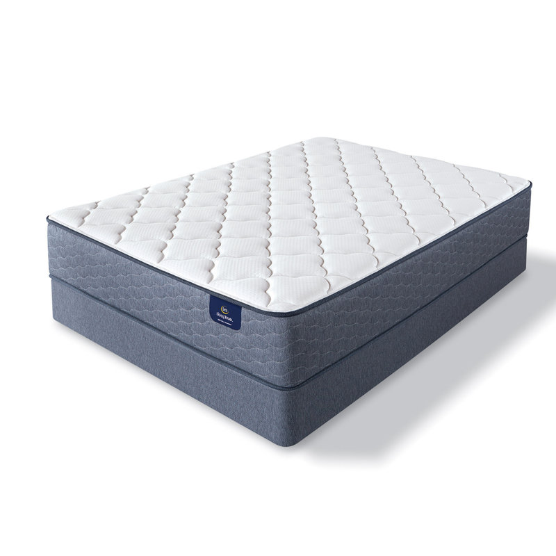 Serta Sleeptrue 12 5 Plush Hybrid Mattress And Box Spring Reviews Wayfair