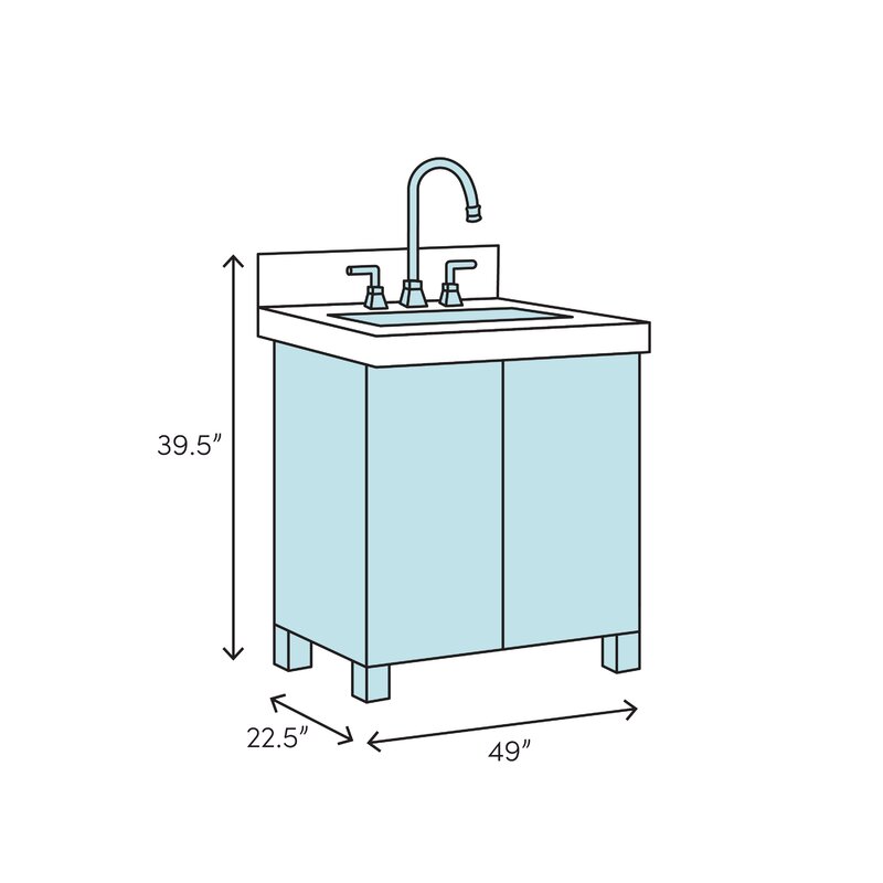 Laurel Foundry Modern Farmhouse Carlton 49 Rustic Single Bathroom Vanity Set Reviews Wayfair