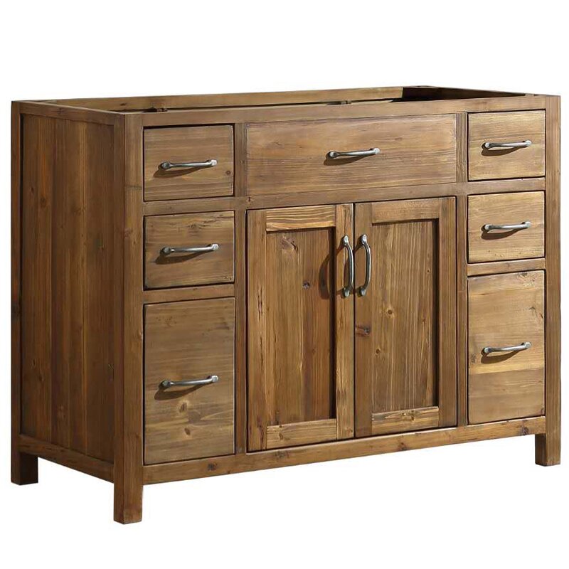 dCOR design Bryson 47" Single Bathroom Vanity Base Only in ...