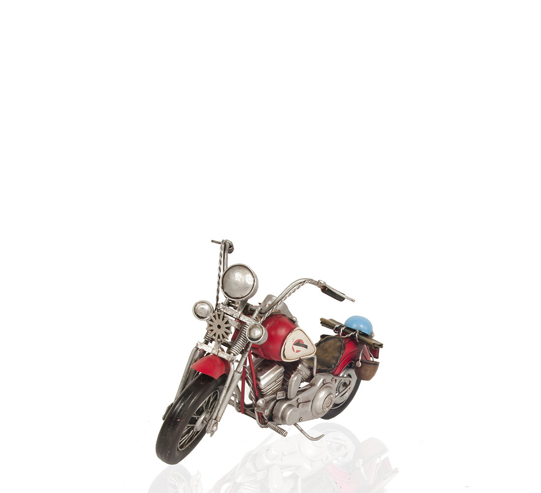 Winston Porter Leister Harley Davidson Motorcycle Metal Handmade