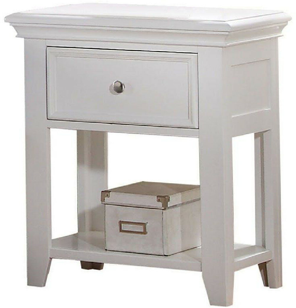 Red Barrel Studio Garnett 1 Drawer Nightstand Wayfair