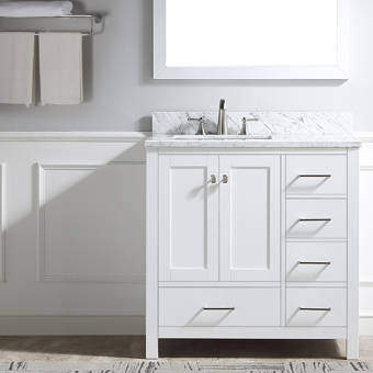 Beachcrest Home Newtown 48 Single Bathroom Vanity Set Reviews Wayfair