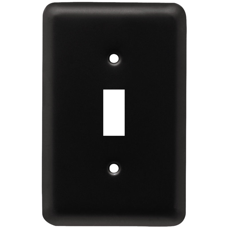 Franklin Brass Stamped Round 1 Gang Toggle Light Switch Wall Plate Reviews Wayfair