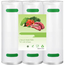 Puncture Prevention 3PACK Vacuum Sealer Bags 11x16' Rolls Food Saver BPA Free 