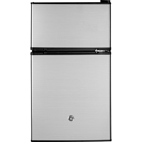 Ge Appliances 3 1 Cubic Feet Cu Ft Freestanding Mini Fridge With Freezer Reviews Wayfair