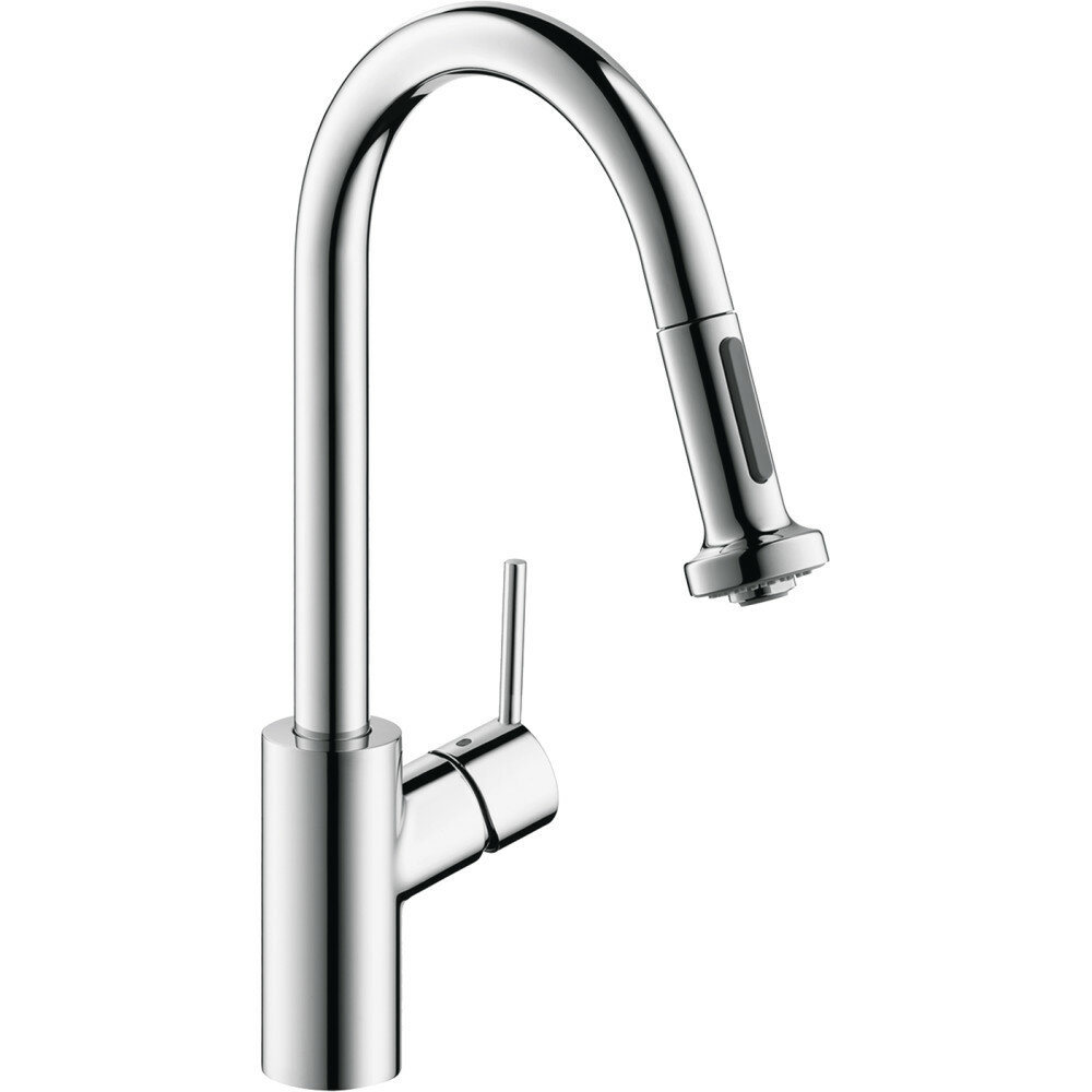 Talis S Pull Down Single Handle Kitchen Faucet Reviews Allmodern