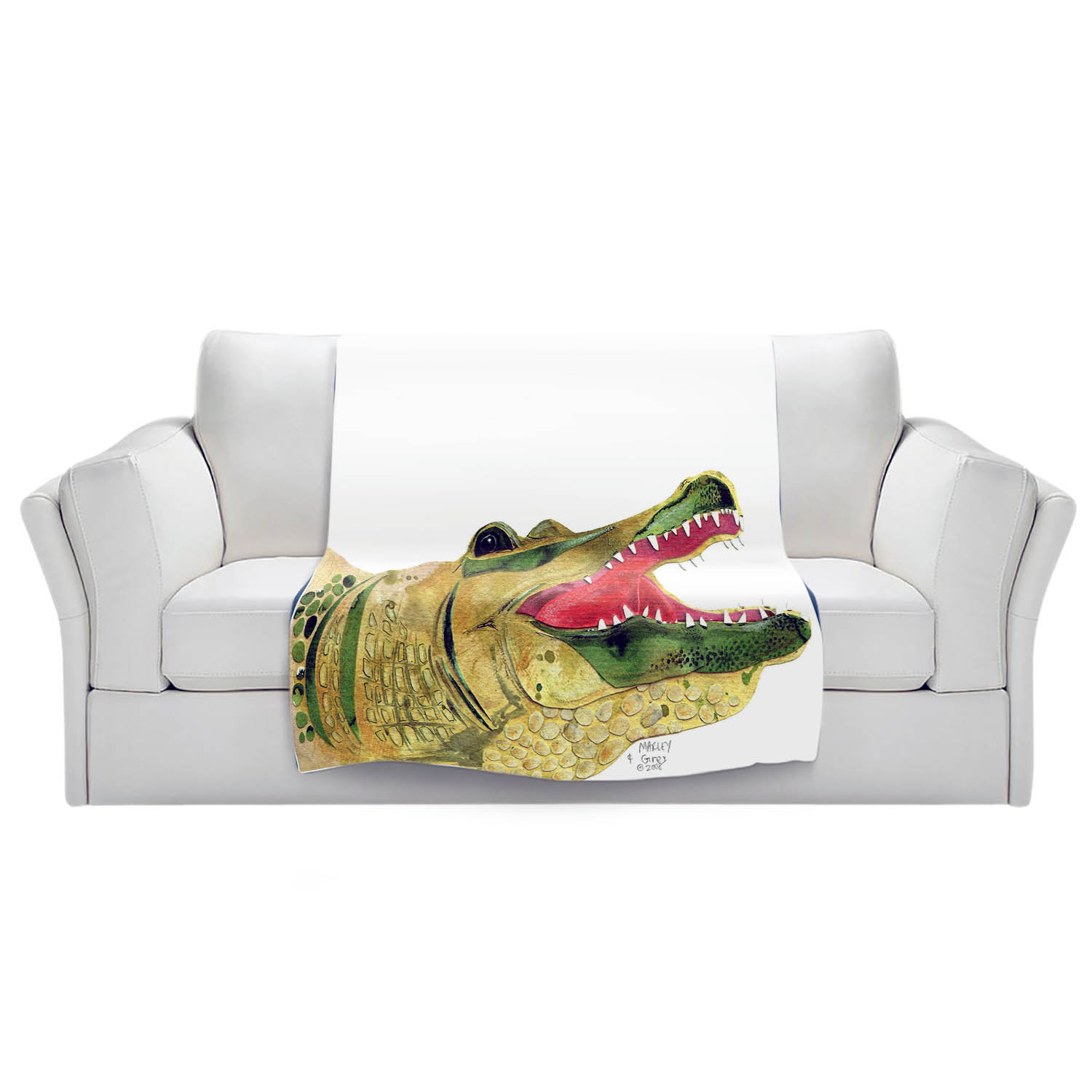Bay Isle Home Streetsboro Alligator Blanket Wayfair Bay Isle Home Streetsboro Alligator Blanket Wayfair