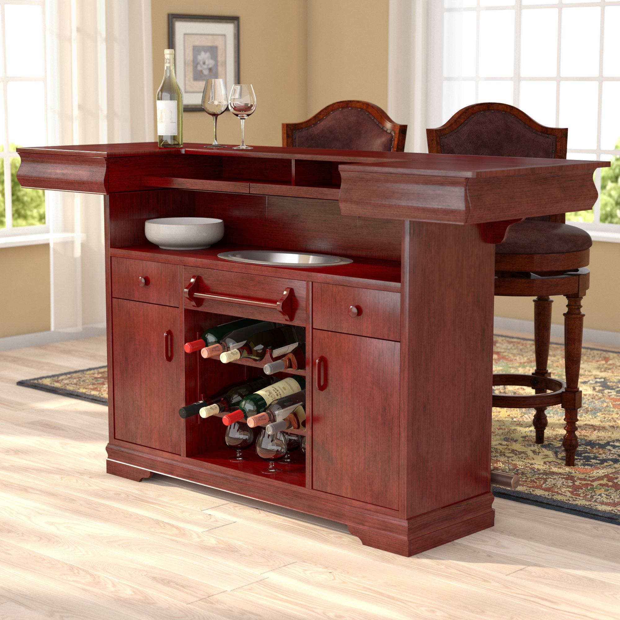 Astoria Grand Garrard Home Bar Reviews Wayfair