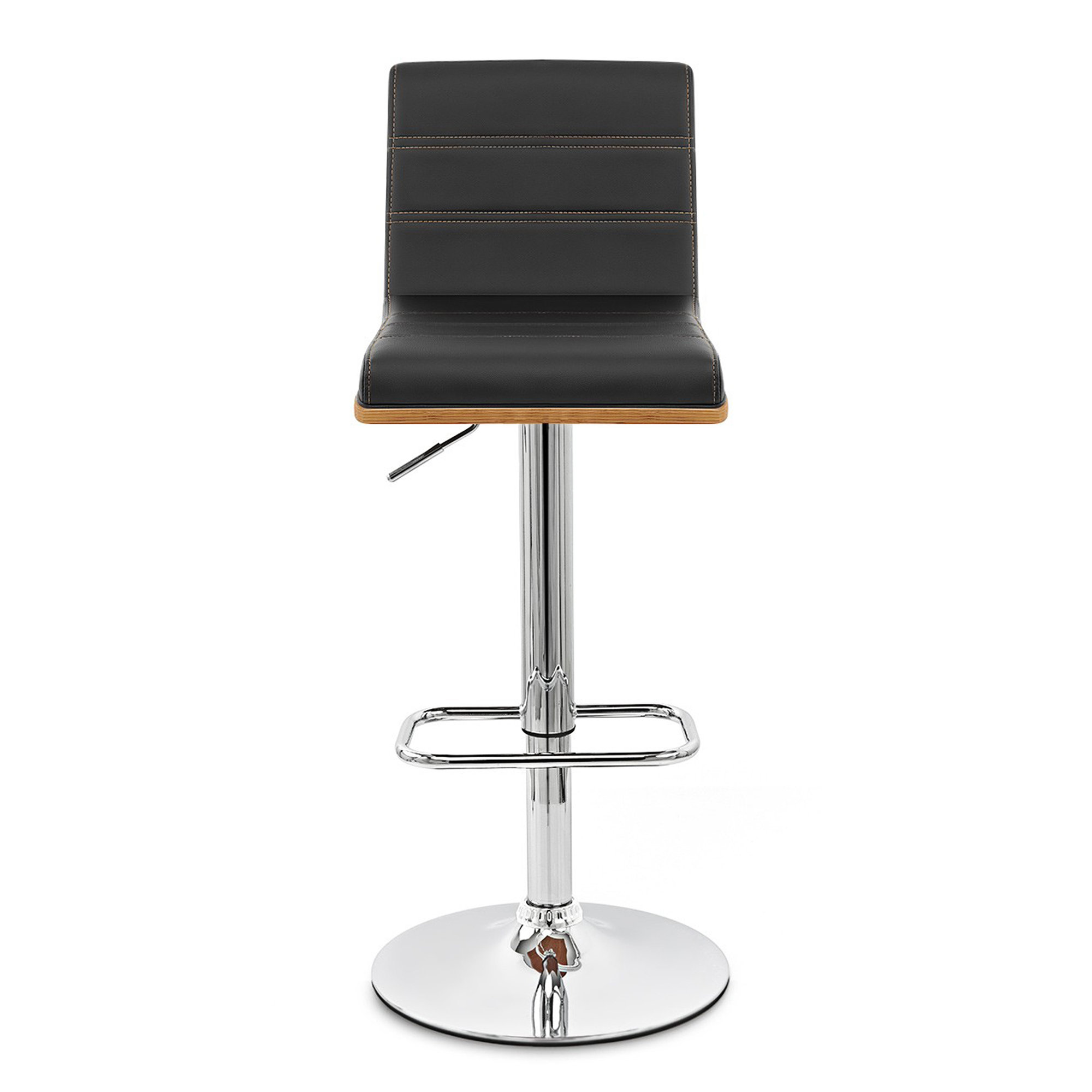 Wade Logan Ansel Adjustable Height Swivel Bar Stool Reviews Wayfair