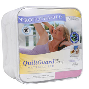 Guard Fitted Hypoallergenic Waterproof Mattress Protector by Protect-A-Bed