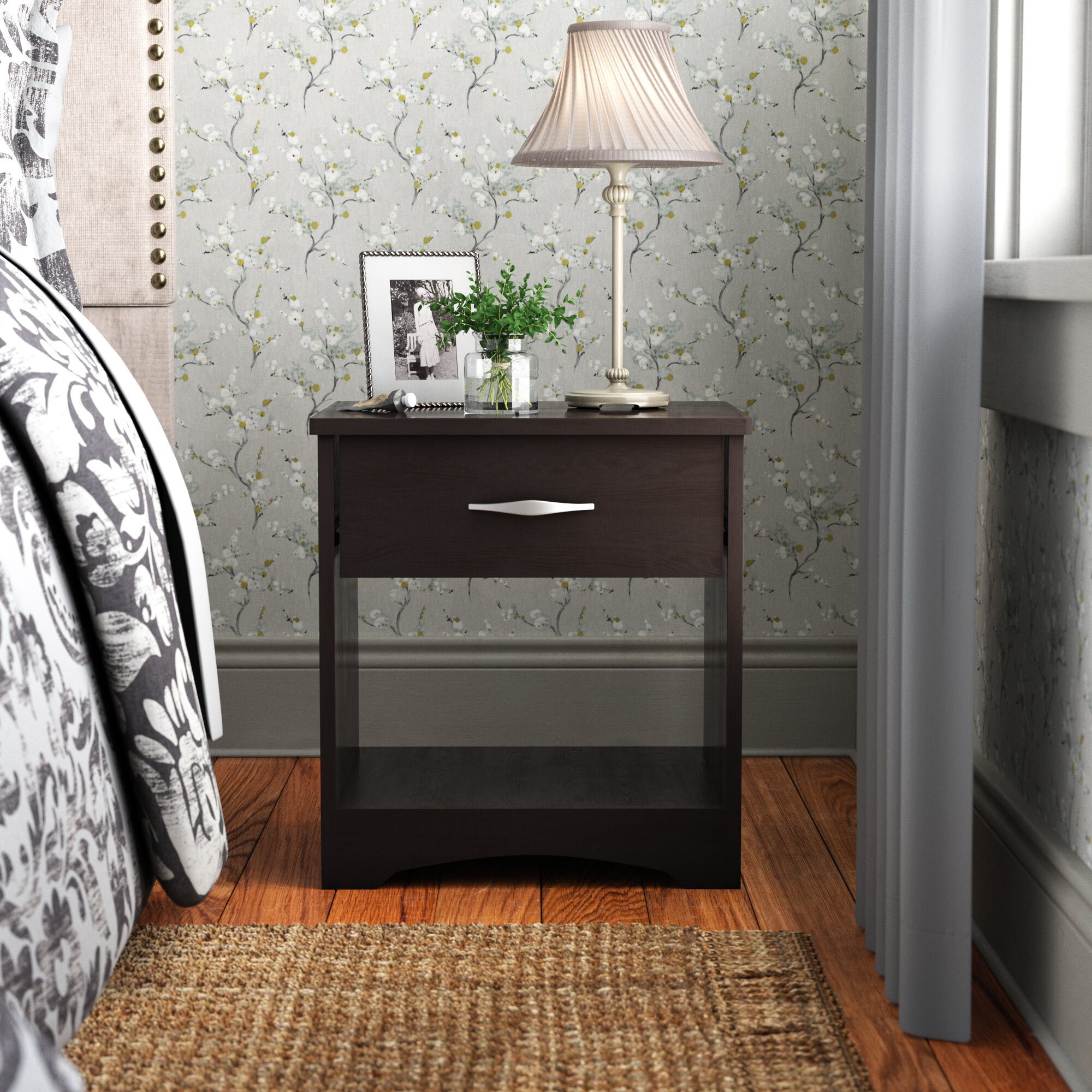 Andover Mills Ryker 1 Drawer Nightstand Reviews Wayfair