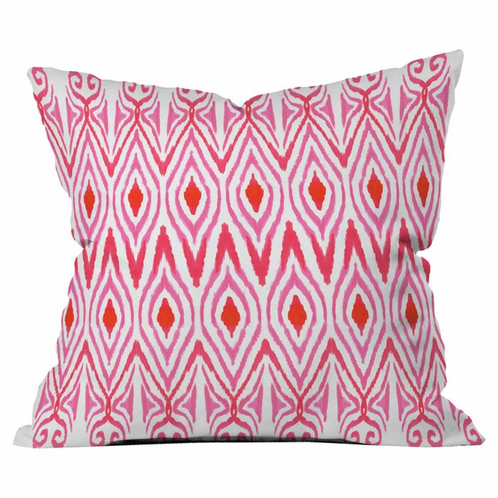 My favorite pink porch accents-toss pillows