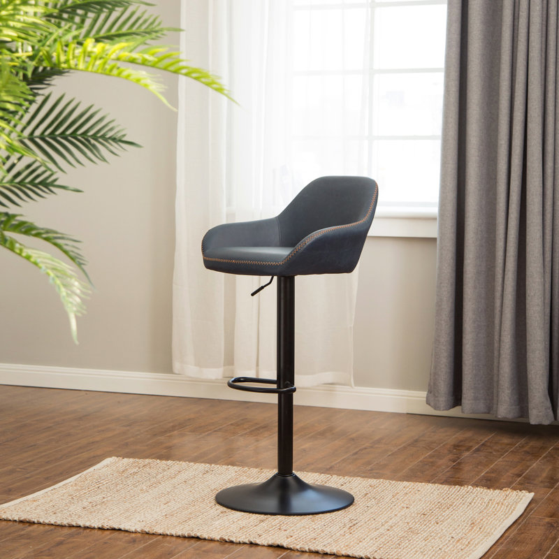 thibodeaux swivel adjustable height bar stool
