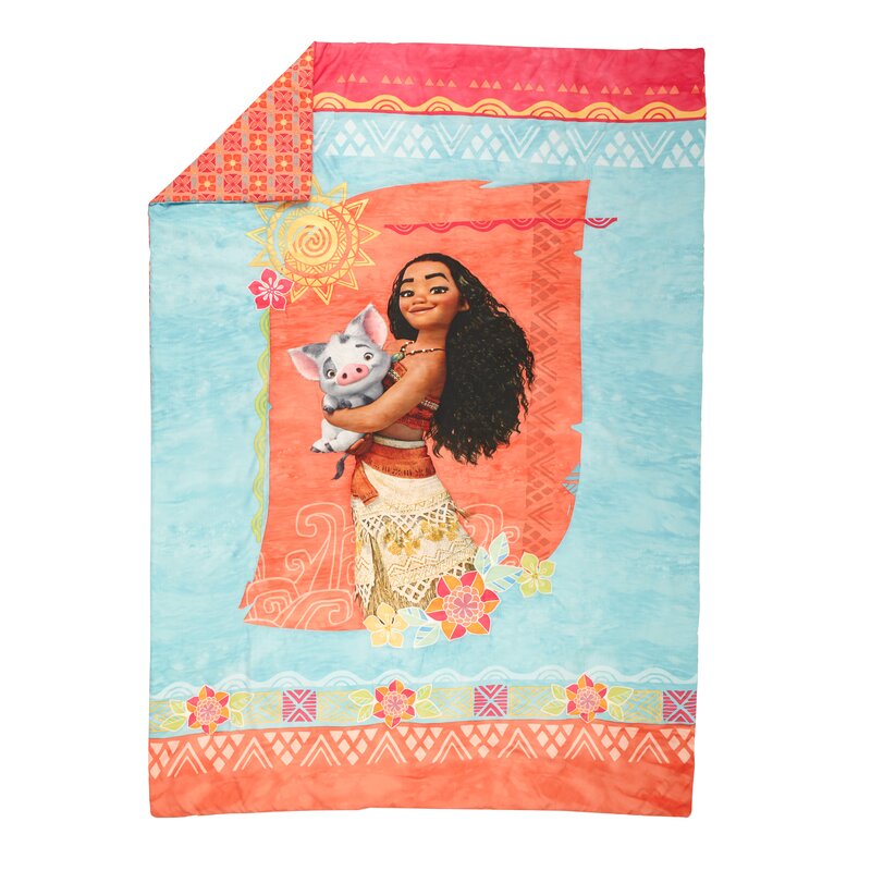 Disney Moana 4 Piece Toddler Bedding Set Reviews Wayfair