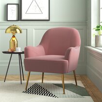 pink accent chair wayfair