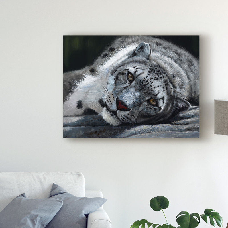 World Menagerie Taking It Easy Acrylic Painting Print On Wrapped
