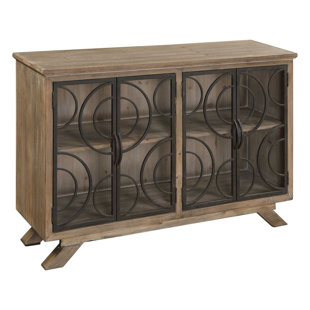 Precious Rustic 4 Door Accent Cabinet By Bungalow Rose Precious Rustic 4 Door Accent Cabinet By Bungalow Rose