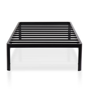 Go to store & view more images Latitude Run Yetter Steel Slat Bed Frame