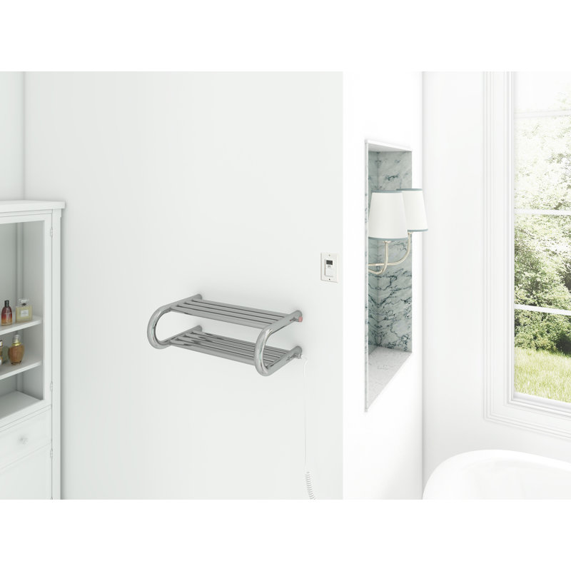 Ancona Essentia Wall Mounted Electric Towel Warmer With Timer
