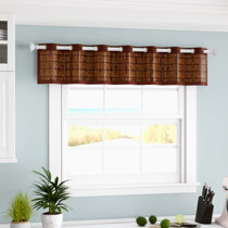 Wayfair | Rust Colored Valances & Kitchen Curtains You'll ...