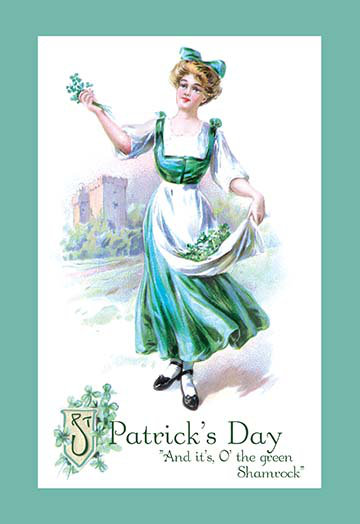 Buyenlarge On The Shamrock Green Painting Print Wayfair