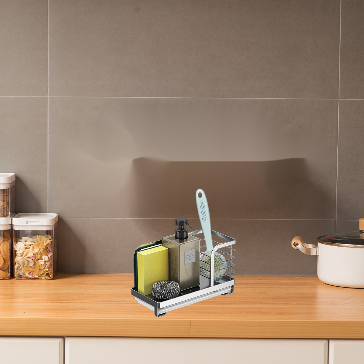 ZHILAI TENGSHUN TRADING INC Stainless Steel Sink Caddy Wayfair