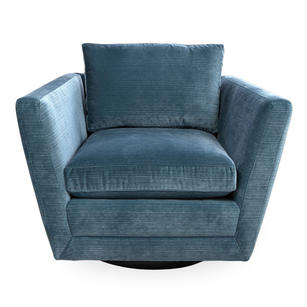 sebastien swivel barrel chair