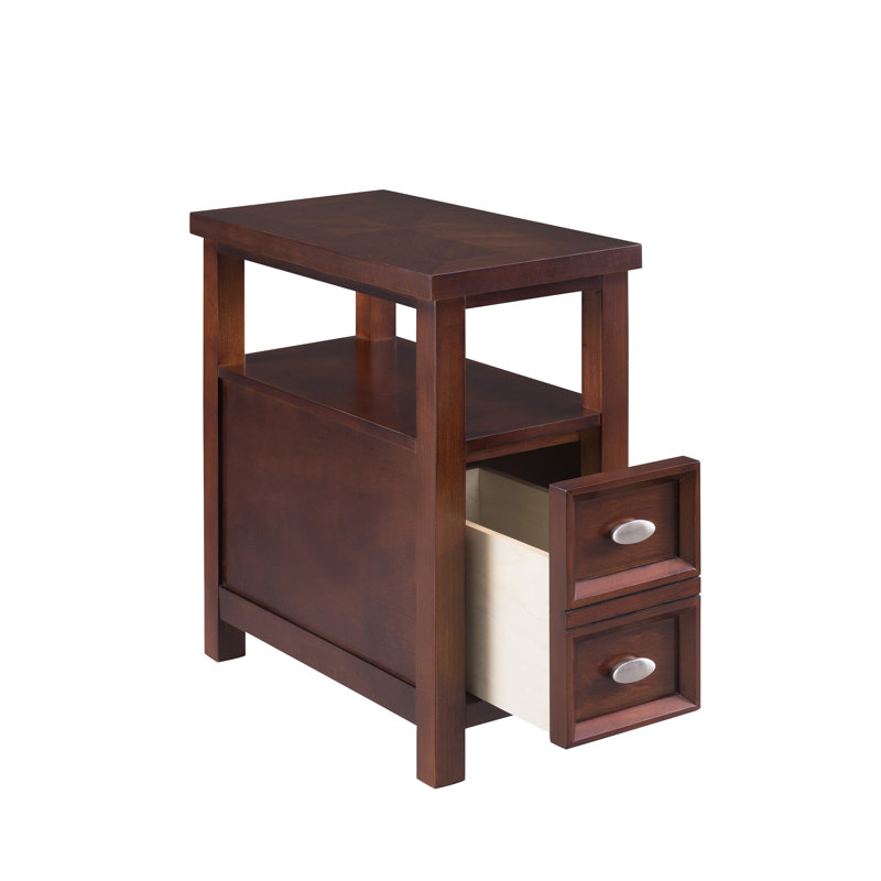 Darius End Table With Storage Reviews Birch Lane Darius End Table With Storage