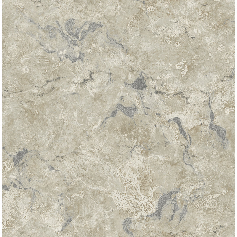 Brayden Studio Lelon Marble 32 81 L X 20 5 W Wallpaper Roll