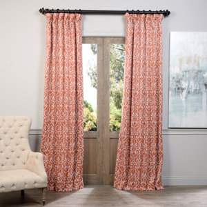 Seminole Manor Blackout Thermal Rod Pocket Single Curtain Panel
