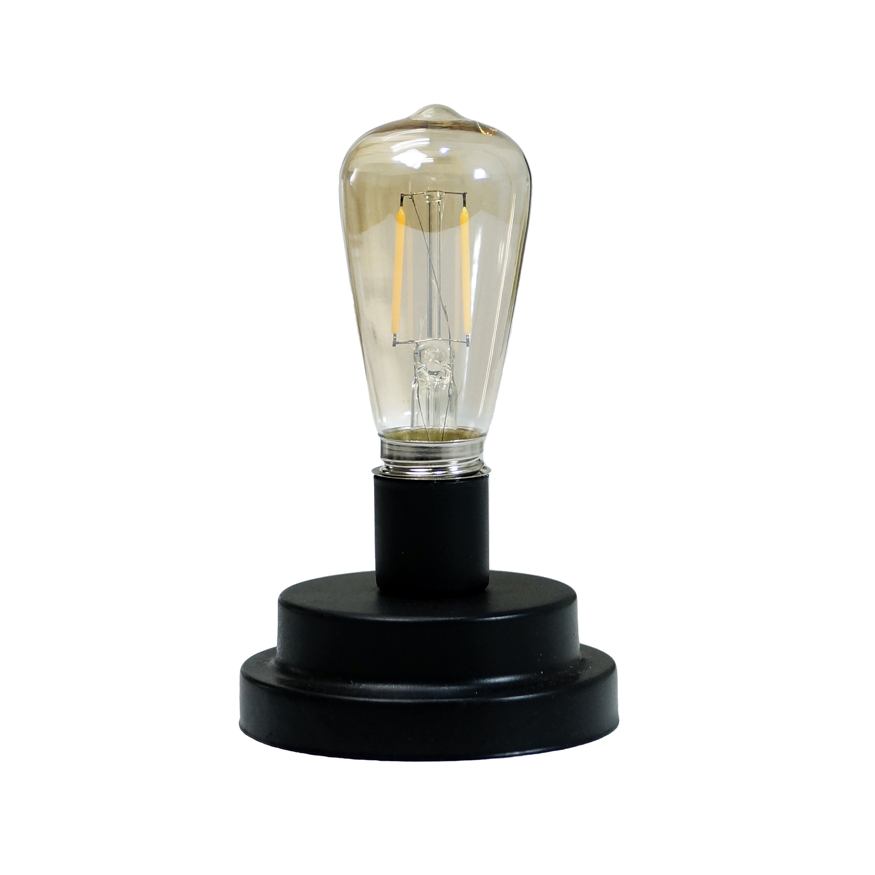 LED Mini Lamp Brand New BLACK,100% Wireless Battery Operated 