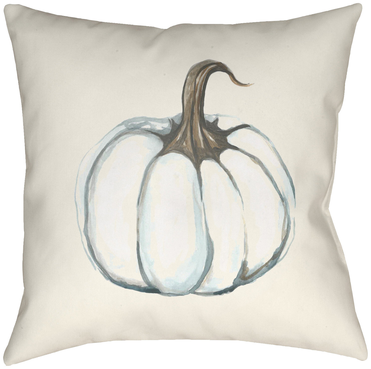 outdoor pumpkin pillow