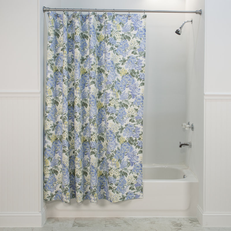 One Allium Way Letman 100 Cotton Floral Single Shower Curtain Wayfair