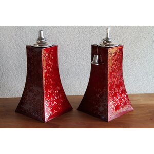 Square Tabletop torch (Set of 2)
