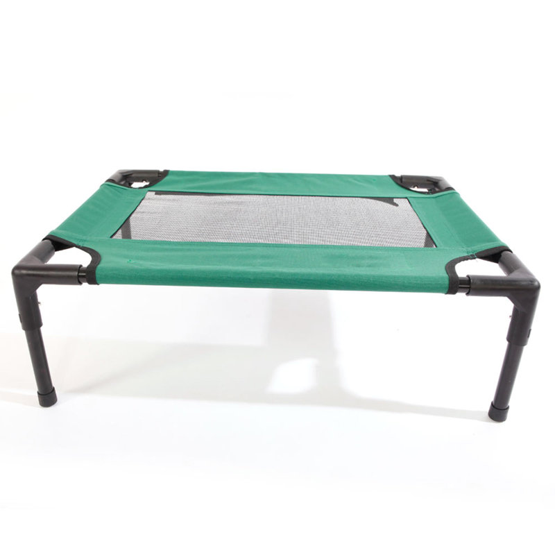 Access Control Detachable Assembly Style Breathable Pet Steel Frame Camp Bed S Green Sufficient Supply