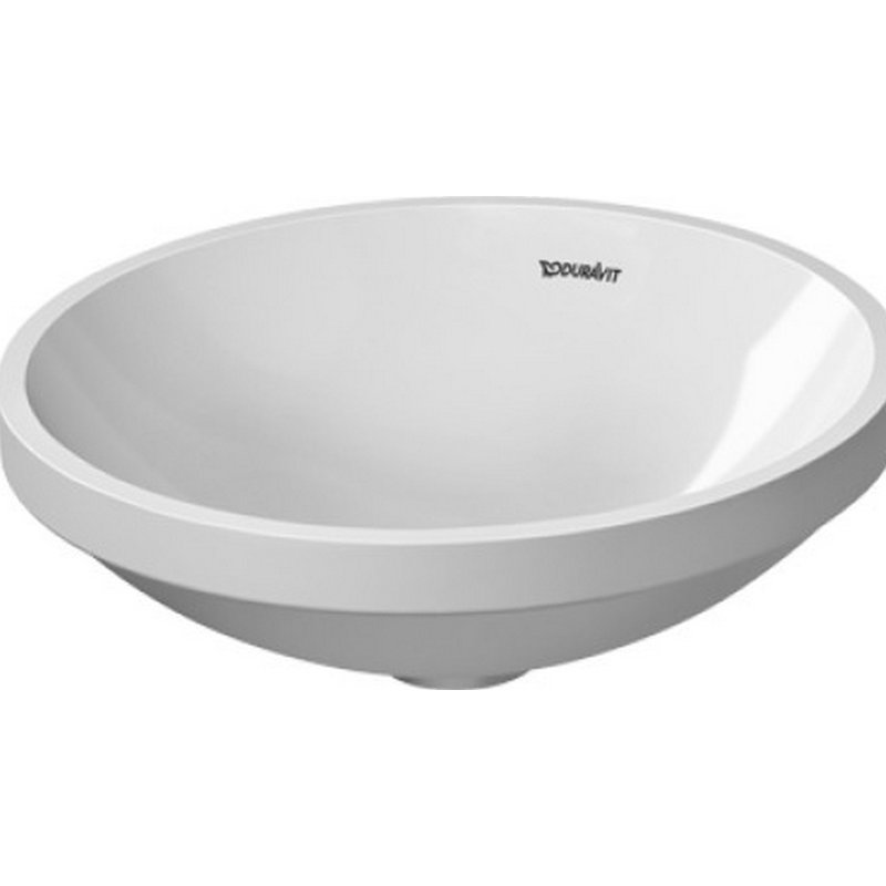Duravit Architec Ceramic Circular Undermount Bathroom Sink With Overflow Perigold