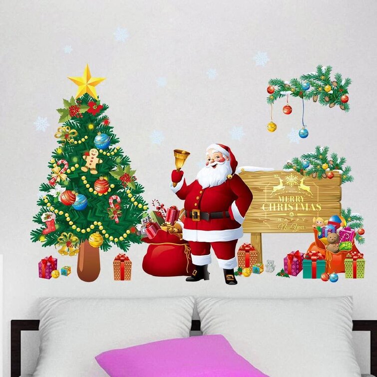 Christmas Tree Wall Stickers Vinyl Decal Decoration 