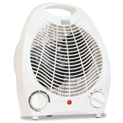 Personal Desktop 1,500 Watt Electric Fan Compact Heater Black + Decker