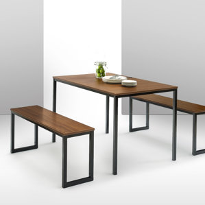 Walser 3 Piece Dining Table Set by Varick Gallery